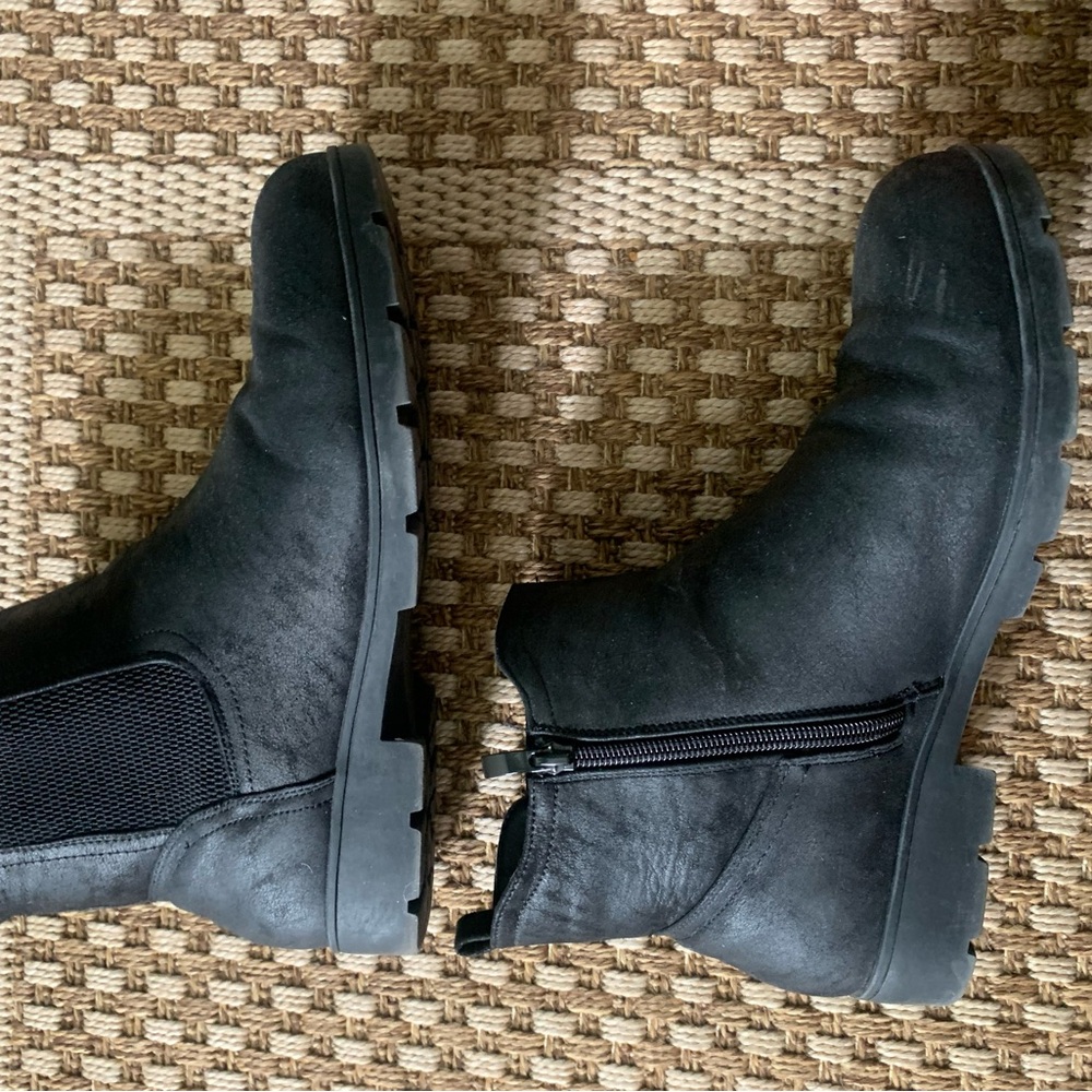 Torrid Black Combat Boots